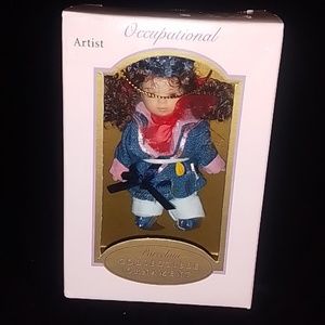 ARTIST Porcelain Occupational Collectible Ornament